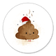 Drolletje met kerstmuts