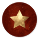 Rood met gouden ster