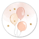 Ballonnen-waterverf-sterren goud2
