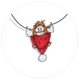 Cavia in kerstmuts