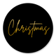Christmas goud - zwart