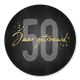 50 jaar getrouwd gouden spetters