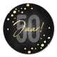 50 jaar Confetti zwart
