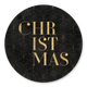 Christmas typografie vintage patroon