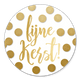 Gouden confetti en Fijne Kerst!