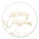 Merry Christmas en gouden sterren