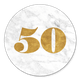 Marmer met gouden 50