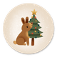 Konijntje met Kerstboom