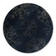 Sneeuwvlokken goud en blauw