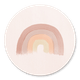 Regenboogje roze waterverf