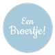 Een broertje tekst - blauw