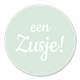 Een zusje tekst - groen