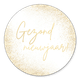 Gezond nieuwjaar goud