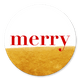 Goud en rode merry