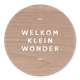 Welkom wonder beige textuur