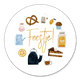 High tea illustraties en Feestje