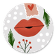 Kerstkus sluitzegel