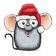 kerst muis