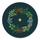 Kerstkrans donker