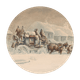 Sluitzegel paard en wagen