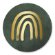 Regenboogje goud - groen