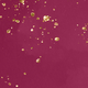 Roze met gouden glitter