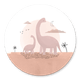 Roze dino's geboorte