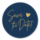 Save the Date - blauw