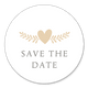 Save the Date - Hartje met takje