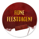 Schilder - fijne feestdagen