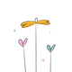 Bloemen geboorte
