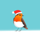 roodborstje kerstmuts