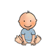 Sluitzegel baby jongen