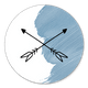 Sluitzegel blauw pijltjes