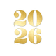 Gouden 2026 schaduw