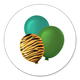 Sluitzegel jungle ballonnen