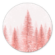 Sluitzegel kerstbomen roze nieuw