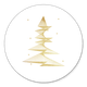Sluitzegel kerstboom grafisch