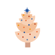 Modern kerstboompje