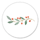 Sluitzegel kersttakje besjes