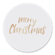 Sluitzegel merry christmas