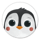 Sluitzegel Pinguïn cute 2