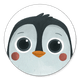Sluitzegel Pinguïn cute