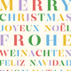 Talen kerst regenboog