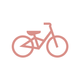 Fietsje roze