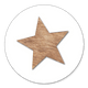 Sluitzegel ster hout 2