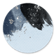 Sluitzegel verf blauw glitter