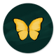 Sluitzegel vlinder botanisch