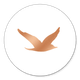 Sluitzegel vogeltje koper