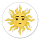 Sluitzegel zon gezichtje